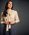 Neck Tie Long Sleeve Detailed Top